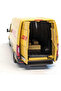 Die Cast Mercedes Benz Sprinter Dhl Cargo Van 13cm – 1:48 Scale Metal Body Pull-Open Door Pull-And-Release Collectible Model Car - 5