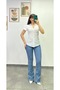 Button-Front, Pleated Sleeve Cuffs, Button Detail, Fitted at the Waist Shirt - 2