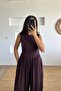 Brown Basic Shalwar Jumpsuit - 3