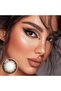 Coffee Monthly Disposable Contact Lenses, Color Contact Lenses, Cosmetic Contact Lenses, Dark Brown Contact Lenses