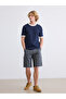 Shining Selections by Shining Store Standart Fit Gabardine Men's Cargo Shorts