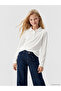 Esvab • Modern & Distinctive Devrik Roba Collar Long Sleeve Girls' T-Shirt