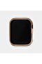 Shiny Chrome Look Apple Watch Series 10/11 46mm Case and Screen Protector – Rose Gold - 4