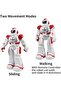 Kids Intelligent Programmable RC Robot Toy, with Infrared Controller, with Dancing,Singing, Moonwalk - 3