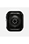 Glossy Chrome Look Apple Watch Series 10/11 46mm Case and Screen Protector – Black - 5