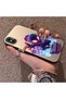 iPhone XS Max Compatible Silicone Edge Hard Back Case Couple Phone Case Spiderman Patterned - 2