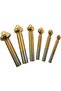 Drill/tap/countersink 6pc for steel/copper/aluminum. - 3