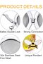 2Pcs Stainless Steel Tea Infusers for Loose Leaf Tea, Reusable Tea Strainers with Honeybee Flower Ch - 3