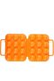 Plastic Egg Tray Container, Secure Lid and Handle Double Side Egg Storage Box for Refrigerat - 4