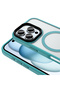 iPhone 16 Pro Case Magsafe Supported Camera Raised Matte Anti-Fingerprint Silicone - 2