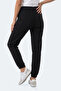 Merya I Women's Slim Fit Black Sweatpants - 7