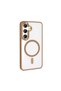 Galaxy S25 Plus Case Magsafe Transparent Back Face Camera Raised Silicone - 6