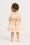 Lace Detail Special Design Baby Girl Children's Evening Dress Hair Band Mevlüt Birthday Set 7029 - 4