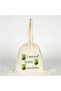 Matcha Printed Versatile Drawstring Cloth Bag 35X40 for Hand, Shoulder and Back