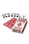 Prestige Rider Back 100% Plastic Index Playing Card - Red - 2