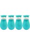 Cat Anti Scratch Boots, 4 Pack Silicone Paw Protectors with Adjustable Straps, Breathable Gro