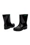 Mini Melissa Welly Glitter Girls' Glitter Rain Boots Black - 2