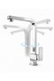 Square Kitchen Faucet 360 °   Swivel Spout Hot and Cold Modern Kitchen Sink Faucet - 5