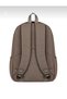 5-Compartment Luxury Crinkle Fabric High School and Middle School Backpack + Monkey Keychain Gift for Women, Men, and Children - 5