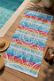 Colorful Bohemian Mandala Geometric Patterned 70X150 Beach Towel - Cotton Bath Towel - 3