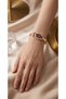 Serena Goldfish Women's Steel Watch Gold Color & Burgundy Dial Clamshell Case with Stones Vintage Watch Luxury Edition Old Money Classic Elegant Stylish Women's Wristwatch |   Premium Series 2026 - 5