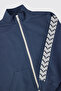Boy's Zippered Indigo Sweatshirt - 3