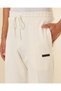 Men Ivory Pleated Interlock Lounge Bottom - 4