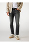 Men's Gray Denim Skinny Fit Jeans - 2