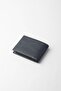 Genuine leather horizontal multi-card holder men's wallet navy blue – 27406 - 6