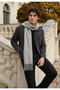 Soft Warmth Classic Tasseled Men's Scarf - 2