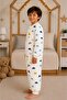 Girls and Boys Thick Fiber Filled 2.5 Tog Patterned Sleeping Bag - 3