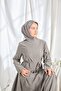 Twill Silk Scarf Monogram Silver - 2