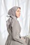 Twill Silk Scarf Monogram Silver - 4