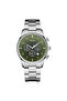 Men's Stainless Steel Watch, Gradient Green Dial | Trn43mm