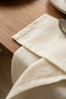 Sy |   Cotton Linen Bohemian Organic Tablecloth, Picnic Cloth, Garden, Balcony Multi-Purpose Modern Design Washable - 4