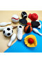 10pcs Balls Erasers for Classroom Prizes，Puzzle Eraser 3D Take Apart Football Pencil Erasers for ... - 8