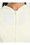 Yellow Slim Fit Hooded Sports Jacket - 3