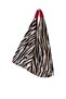 Hande Dizayn Valentine's Mother's Day Black and White Zebra Origami Model Shoulder Bag - 2