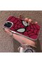 حافظة هاتف من السيليكون ذات حافة صلبة وخلفية صلبة متوافقة مع هاتف iPhone 11 Pro Max، حافظة هاتف بنمط سبايدرمان - 2