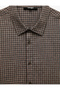 Comfortable Fit Long Sleeve Classic Collar Buttoned Plaid Shirt - 3