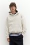 STWD kutu kesim kapüşonlu sweatshirt