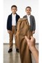 Boys' and Girls' School Pants 2 Pieces Unisex Compact Fabric Super Quality and Flexible Soft Elastic Waist - 6