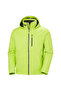 Men's Crew Hooded Midlayer Fleece Glossy Green Coat 2