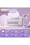 C75 Cute 75% Wireless Mechanical Keyboard(Beige, Candy Switch) | Creamy Cake Keyboard, BT5.0/ - 2