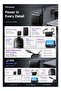 Mini Power Bank 10000mAh, Built-in USB-C and Lightning Cable, 22.5W PD Fast Charging, 3 Ports - 7