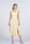 Women's Summer Yellow Larina Minimal Stylish Dress 50409 - 3