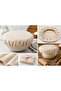 Elastic Bowl Cover Raw Fabric Dough Proofing Cover 100% Cotton - 2