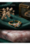 Gold Color Zircon Stone Butterfly Model Adjustable Ring