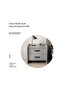 Bedside Table with 2 Drawers, Modern Nightstand for Bedroom | Simple Bedside Cabinet & Storage Side Table, End Table for Home (CT055) - 4