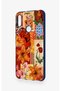 Huawei Y6 2019 Compatible Orange Lily Pattern Silicone Case - 4